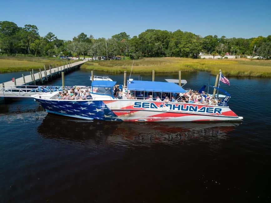 Myrtle Beach: Dolphin Cruise on the Sea Thunder - The 90-Minute Route: Intracoastal Waterway to Atlantic Search