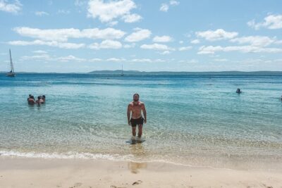 Newcastle: Port Stephens day tour. Dolphins, hike, swim. - Tomaree Mountain: 2.2 km of effort for real coastal payoff