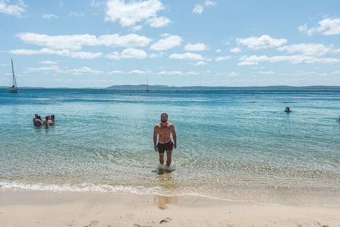 Newcastle: Port Stephens day tour. Dolphins, hike, swim. - Tomaree Mountain: 2.2 km of effort for real coastal payoff