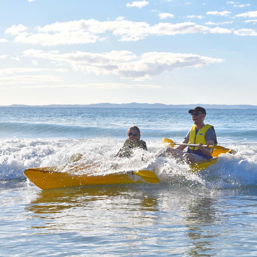 Noosa: Epic Ocean Kayak with Dolphins & 4WD Beach Adventure - Ocean kayaking reality check: waves, skill level, and safety