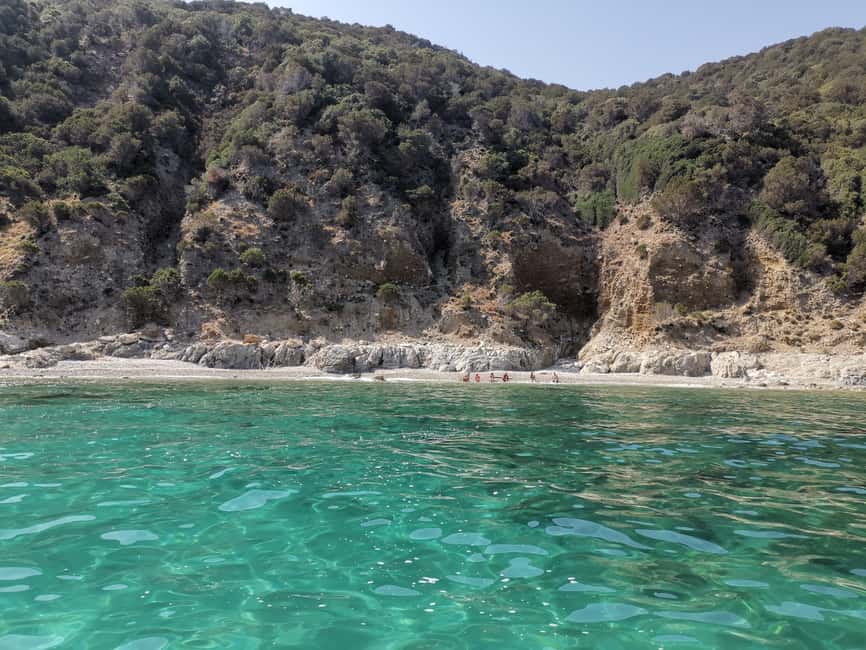 Olbia: Dolphin watching and snorkeling tour on Figarolo Island - From Molo Bosazza to Figarolo: the boat ride makes the trip