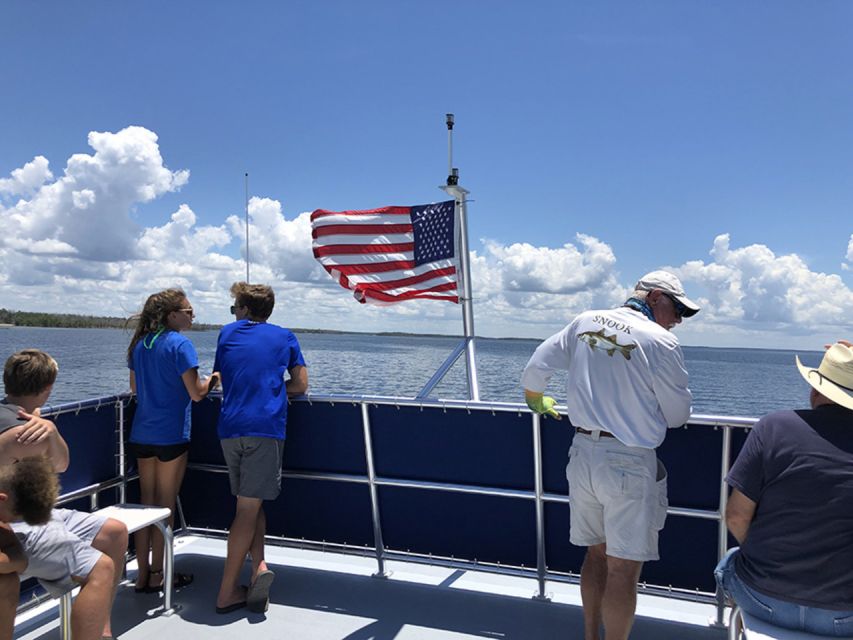 Panama City: Sunset Dolphin Cruise in St. Andrews Bay - Your 90 minutes on the double-deck catamaran