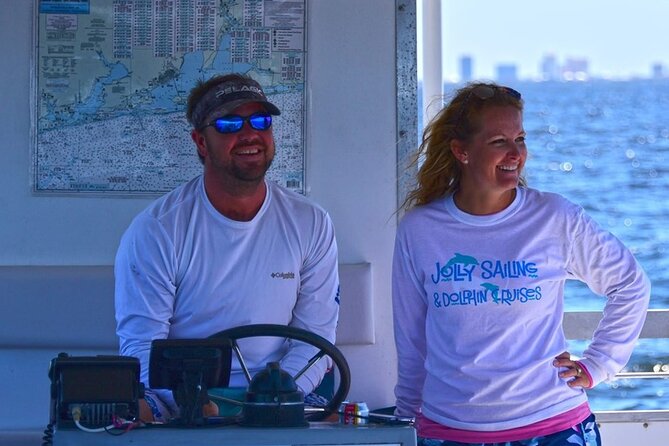 Pensacola Beach Jolly Dolphin Cruise and Scenic Bay Tour - How the captain and first mate turn spotting into a story