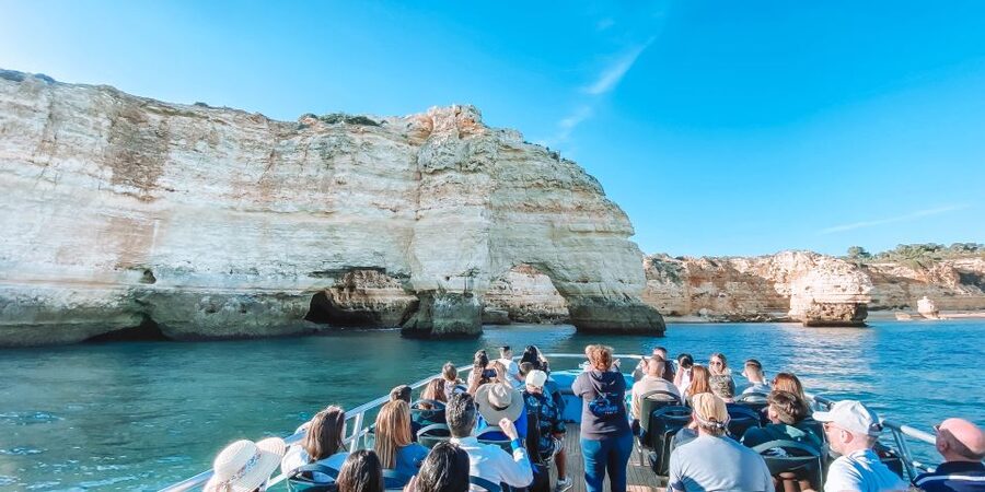 Portimão: Benagil Caves & Dolphins Watching with Biologist - The swim stop at Algarve beaches: plan for yes, accept a no