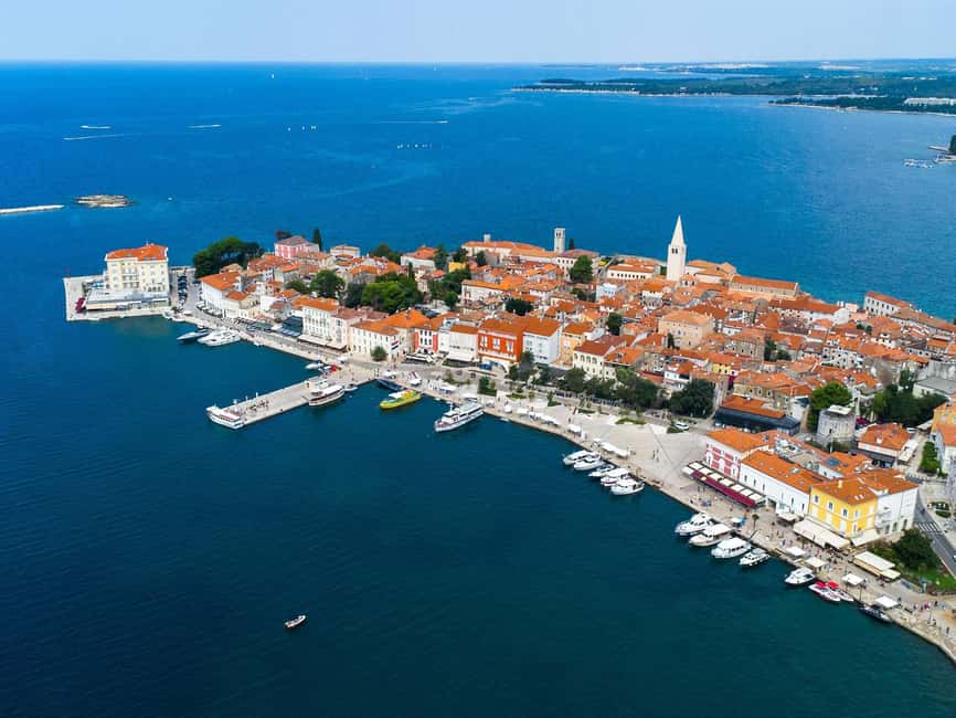 Private boat trips in Porec: dolphin watching, panoramic views - The meeting point in Poreč: near the gas station and boat crane