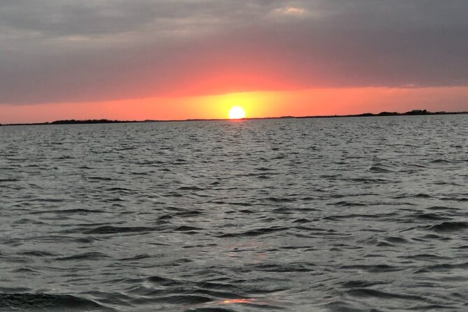 Private Dolphin Watch and Sunset Boat Tour Port Aransas Texas - Lydia Ann Lighthouse Stories and Sunset Photo Time
