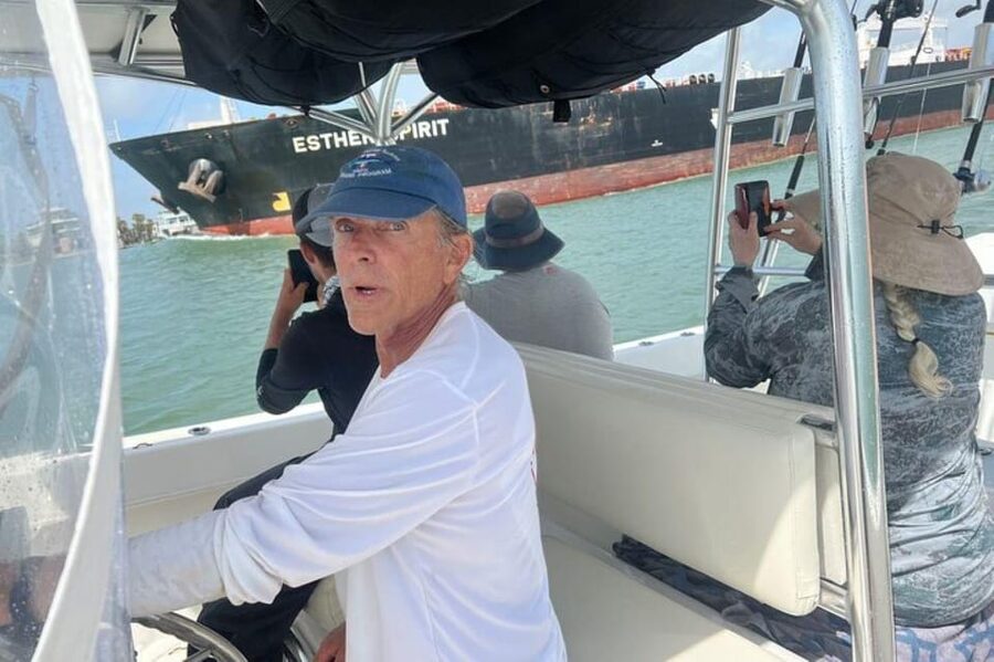 Private Dolphin Watch Boat Tour Port Aransas Texas - Your Home Base: A 36-Foot Catamaran With Room to Move