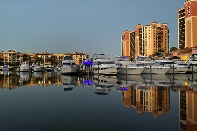 Private ONLY Dolphin Boat Tours - Cape Coral departure: what your evening begins like