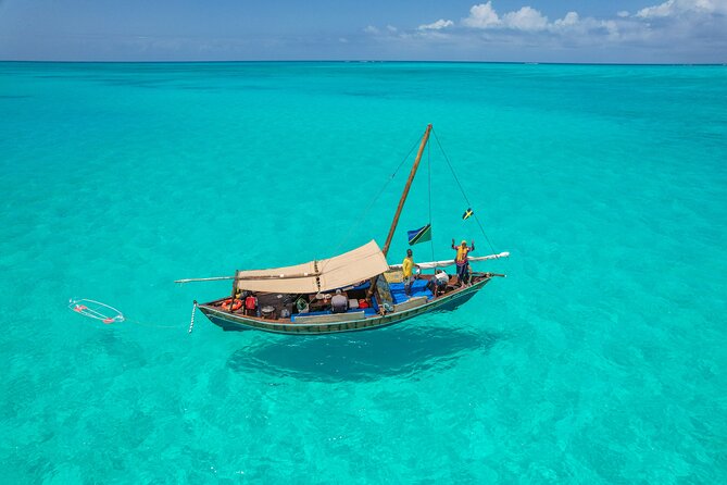 Private/Sharing: Snorkeling with Dolphins Sandbank in Mnemba - Entering the Mnemba Reef: Coral, Fish, and Real Snorkeling Time