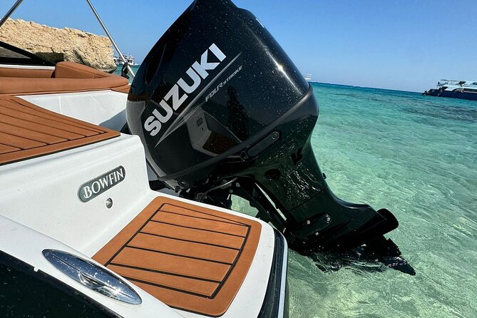 Private Speedboat Dolphins and Snorkelling Cruise in Hurghada - Abu Minqar Island and the Shipwreck Stop