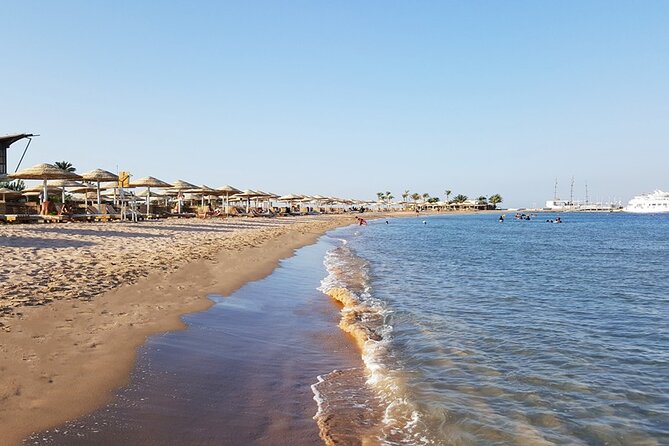 Private Speedboat To Dolphin House & Magawish Island _ Hurghada - Your Windy Private Speedboat: Snacks, Shade, and Real Time on the Water