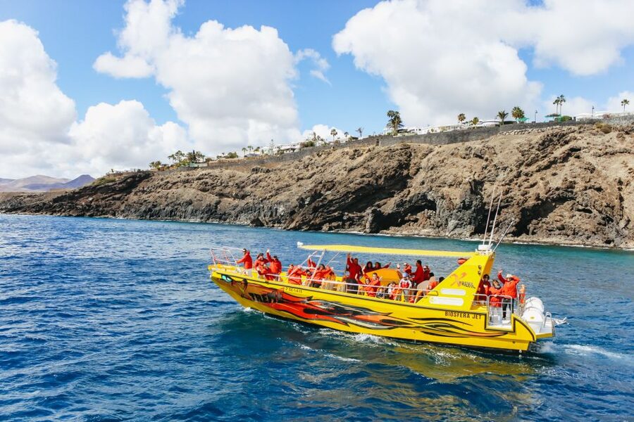 Puerto del Carmen: Dolphin-Watching Speedboat Tour with Swim - What to Pack: Swimwear, Towel, Sunscreen, and Warm Layers