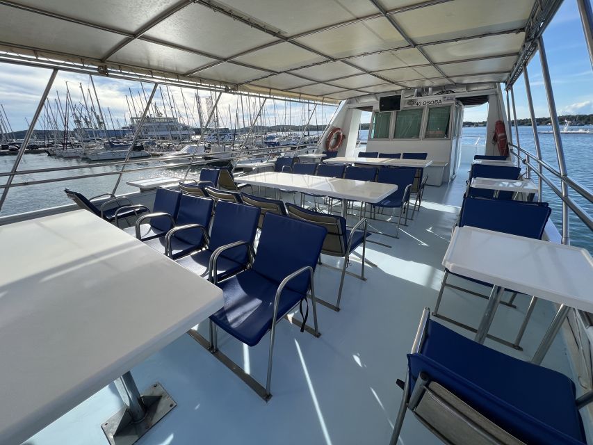 Pula: Dolphin Watching Sunset Cruise with Dinner & Drinks - What’s included vs. what costs extra