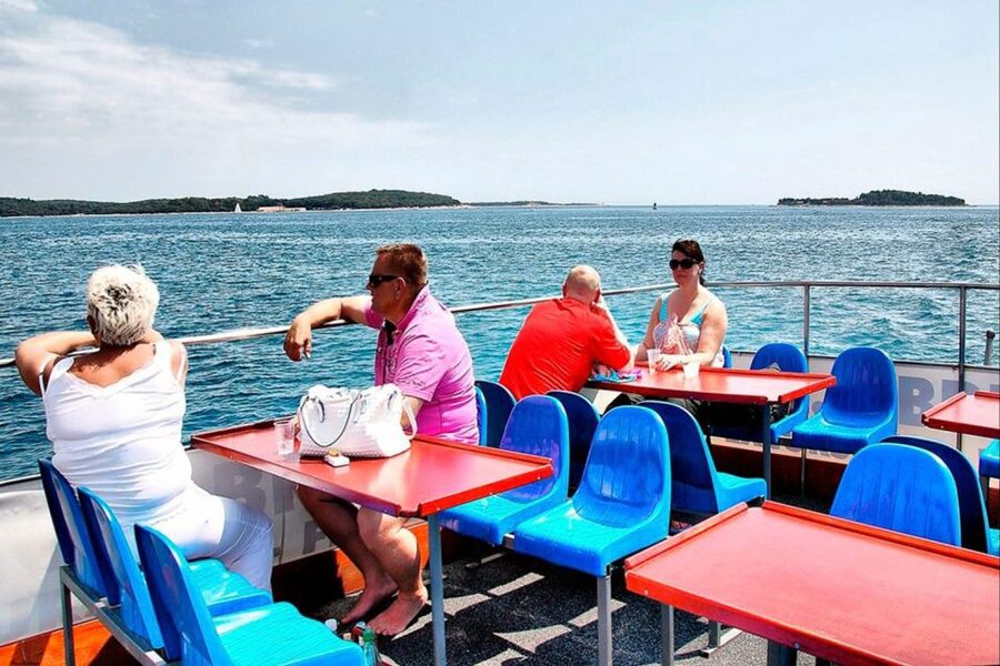 Pula: National Park Brijuni Dolphin Cruise with Dinner - Sunset payoff: when the Adriatic turns photogenic fast
