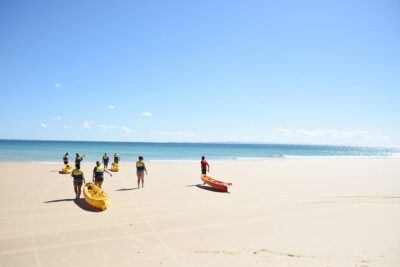 Rainbow Beach: Dolphin & Wildlife Ocean Kayak & Beach 4WD Tour - Getting to the water at Double Island Point (and why it matters)
