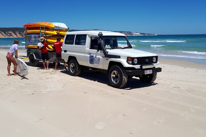 Rainbow Beach: Dolphin & Wildlife Ocean Kayak & Beach 4WD Tour - Price and value: why $99.70 makes sense here