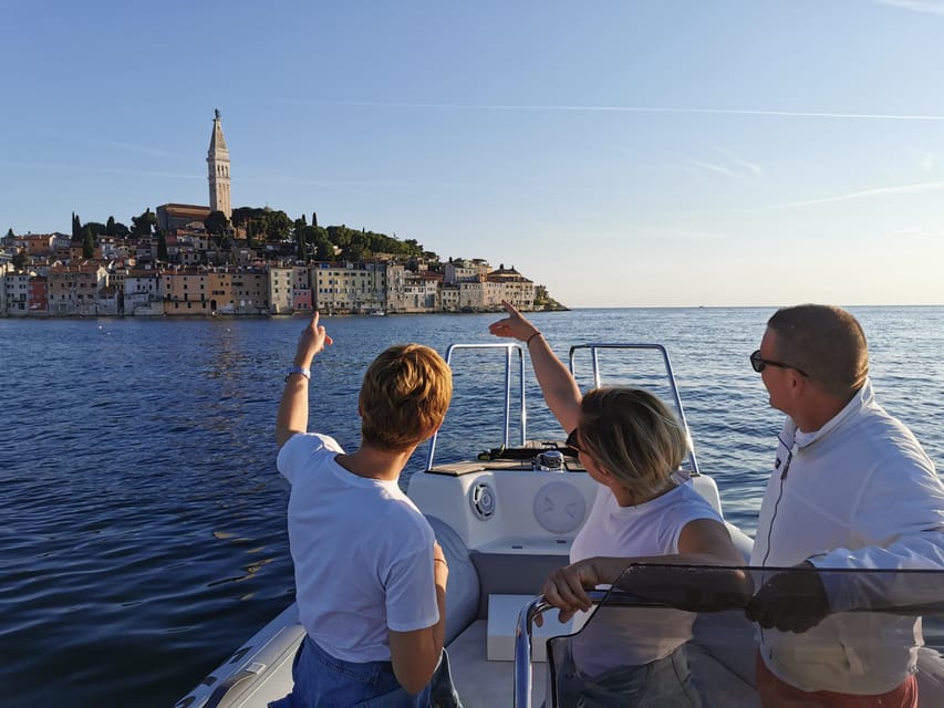 Rovinj: Sunset Speedboat Tour with Dolphin Watching - The pace and ride feel: cruising time plus dolphin time