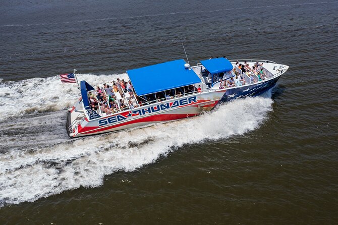 Sea Thunder Cruise-2 Hour Tour Surrounded by Dolphins in S.C - Seating, timing, and what to bring from the start