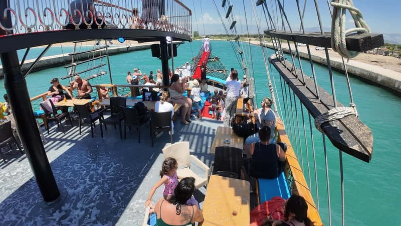 Side: Dolphin Boat Tour With Lunch Foam party Swimming - Key Points You’ll Care About