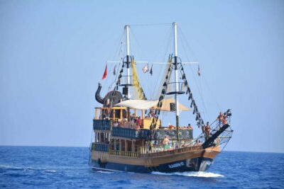 Side Dolphin Island Boat Cruise with Lunch & Drinks - How the Day Flows: Pickup, Van Ride, Boat Time, Lunch, and Back