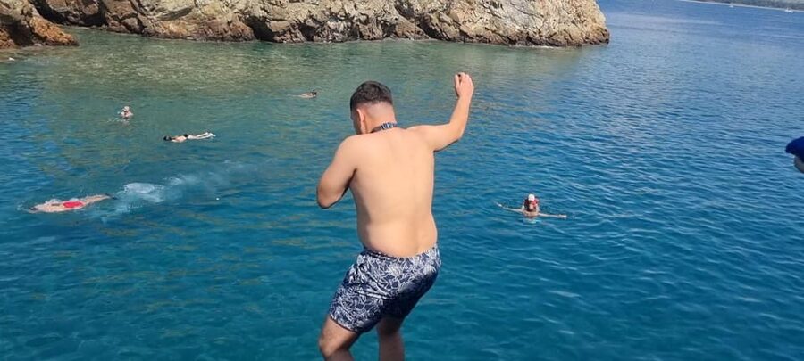 Side: Dolphin Island Boat Tour with BBQ Lunch - Open-Water Fun in Karaburun Bay: More Swimming Breaks