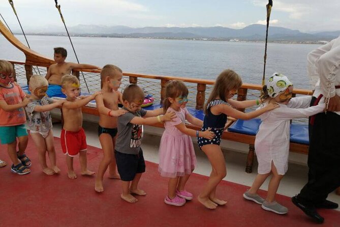 Side: Dolphin Island Boat Tour with Foam Party and Lunch - Final Swim Stop at Manavgat Bosphorus (About 40 Minutes)