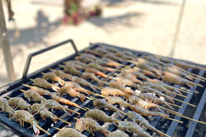 Signature Experience: Dolphins and Flavors of the Sea - Stop 3: sea urchin fishing and tasting (the hands-on moment)