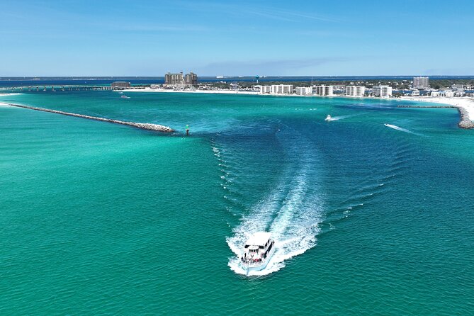 Southern Star Dolphin Cruise in Destin - Onboard Comfort: Restroom, A/C Vehicle, and a Relaxed Pace