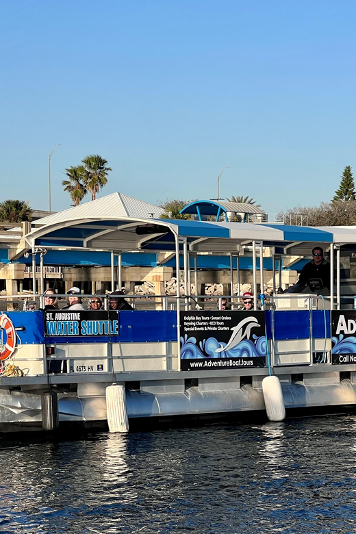 St. Augustine: Sunset Boat Tour with Dolphin Spotting - Live Narration That Connects Nature and History