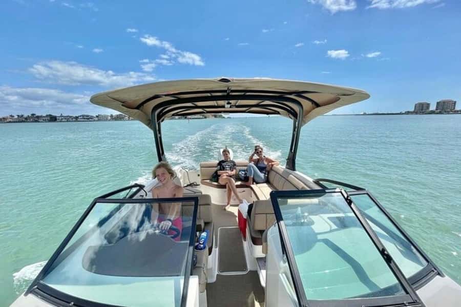St. Petersburg: Private Barrier Island and Dolphin Boat Tour - Barrier-island beach stops: shells, sand time, and the water check