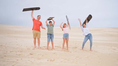 Sydney: Port Stephens Dolphin Cruise & Sandboarding Day Trip - Port Stephens dolphin cruise: 90 minutes on Moonshadow Cruises