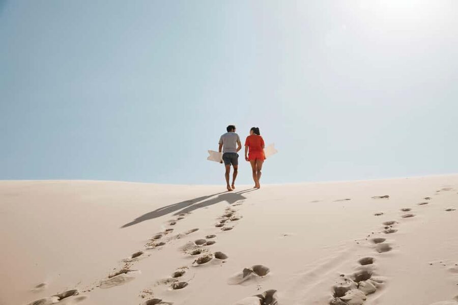 Sydney: Port Stephens Dolphin Watching & Sand Dunes Day Tour - Nelson Bay downtime: where you can breathe and plan your next move