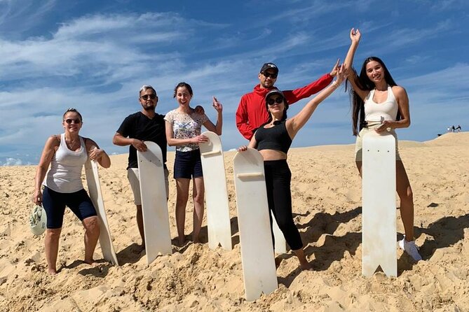 Sydney: Port Stephens Sandboarding, Dunes & Dolphin Cruise option - Group size, guide style, and how to avoid a rough day