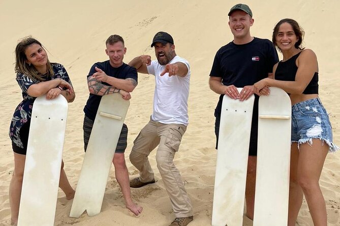 Sydney: Port Stephens Sandboarding, Dunes & Dolphin Cruise option - Value for $92.52: what you’re paying for