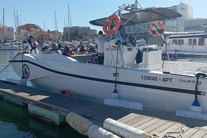 Vilamoura Tour to Benagil and the Dolphins - Leaving Vilamoura on the Ayla Segundo