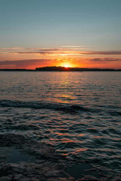 VRSAR: Night Boat Tour to Rovinj with Dolphin Watching - The cruise back to Vrsar: sunset colors you don’t need to overthink