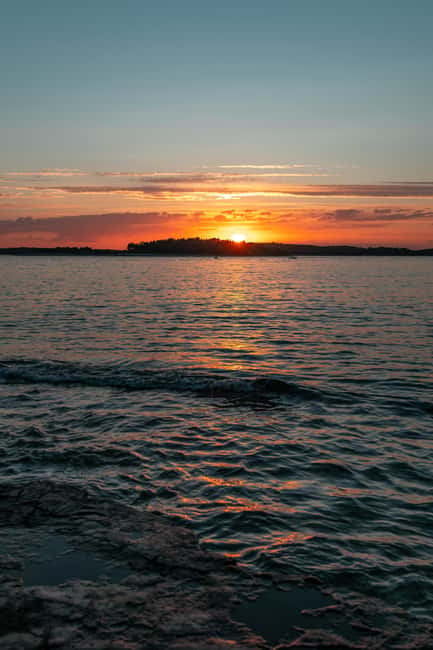 VRSAR: Night Boat Tour to Rovinj with Dolphin Watching - The cruise back to Vrsar: sunset colors you don’t need to overthink