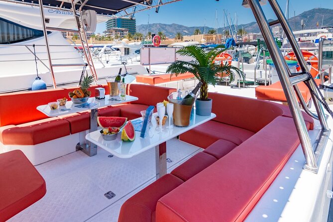 Walk and dolphin watching in Fuengirola + 1 drink - A Spacious Boat for Up To 12: Comfort That Changes the Experience