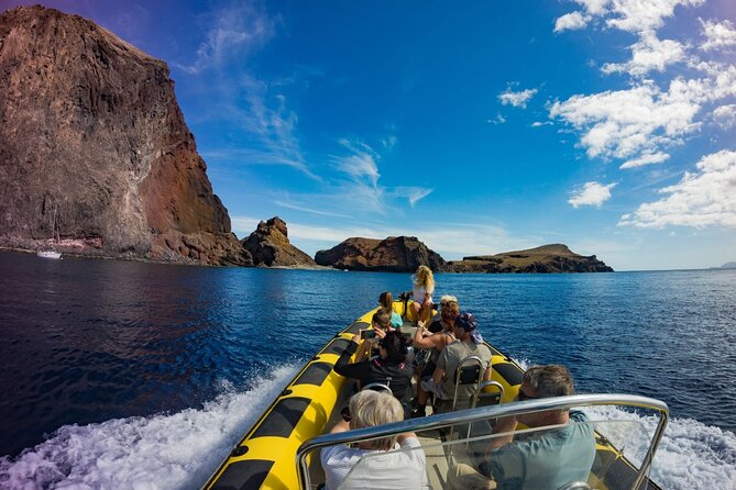 Whale & Dolphin Watching in Madeira - Stop 1: Ponta de São Lourenço Nature Reserve Views From the Boat