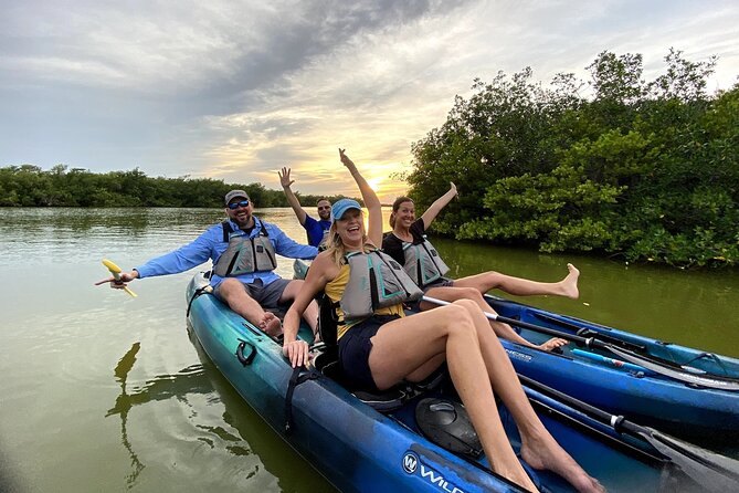 Wildlife Refuge Dolphin, Manatee & Mangrove Kayak or Paddleboarding Tour! - From Haulover Canal Launch to Sunset Return: The 1.5-Hour Flow