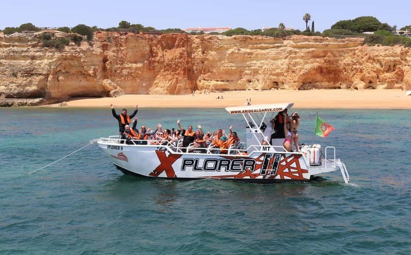 X Plorer – Caves (Benagil) & Dolphins Cruise - Dolphin search off the southern coast: exciting, but keep expectations real